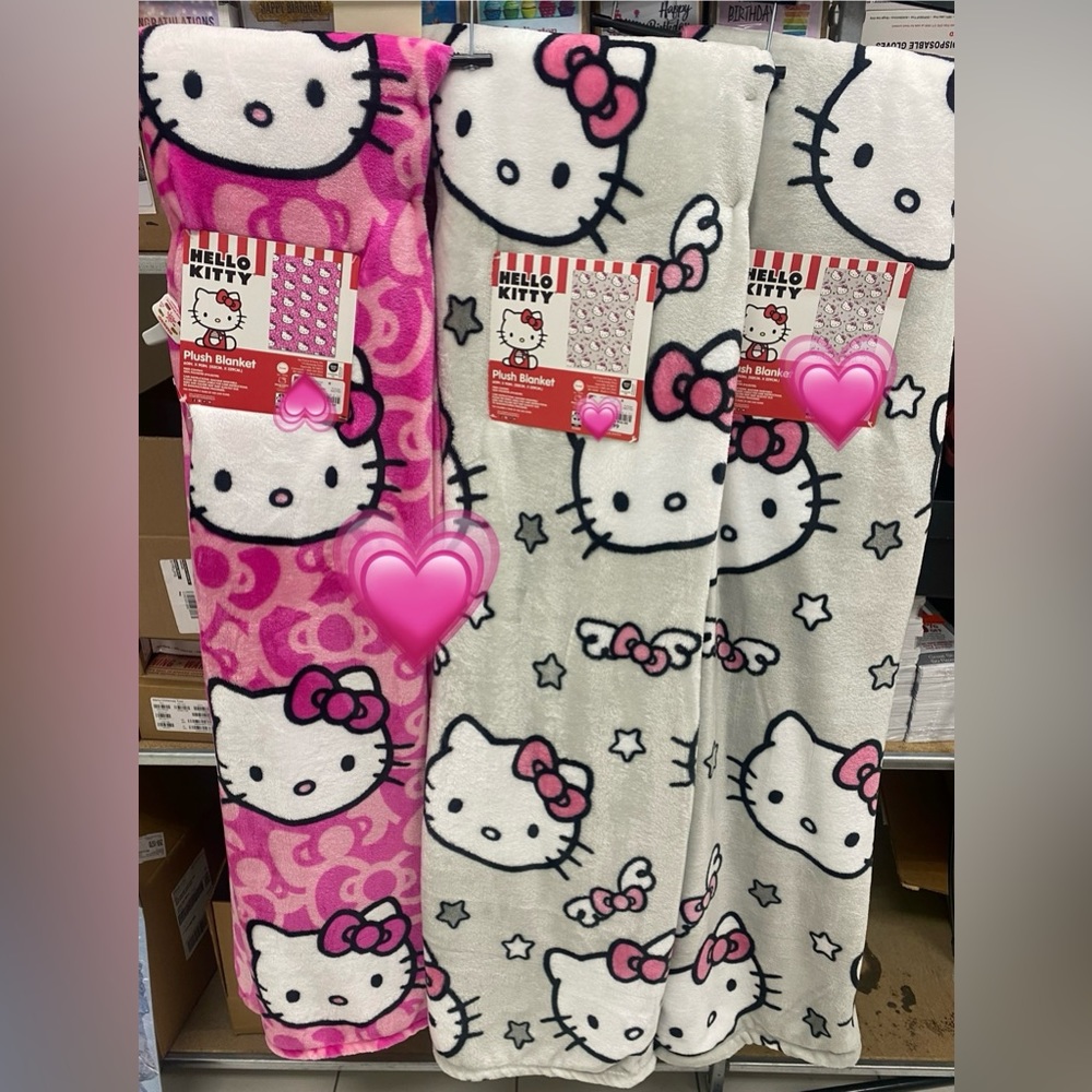 Hello kitty blankets NEW